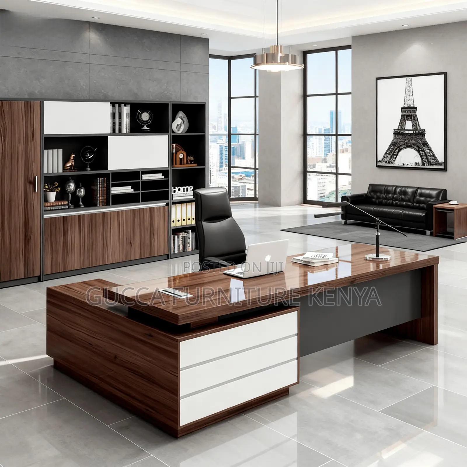 2 Meters Executive Director's L-shaped Desk