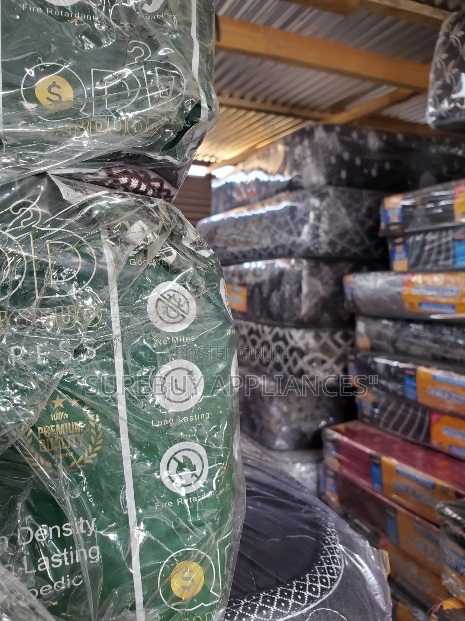 Super Foam 5*6*6 Plain Mattress Medium Density