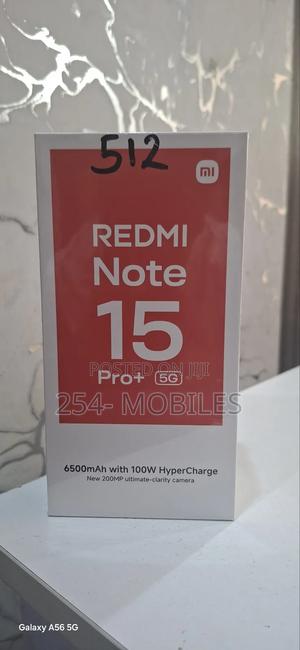 New Xiaomi Redmi Note 15 Pro+ 512 GB Black - main view