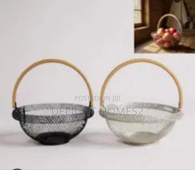 29cm Brim Rounded Mesh Fruit Basket_pa