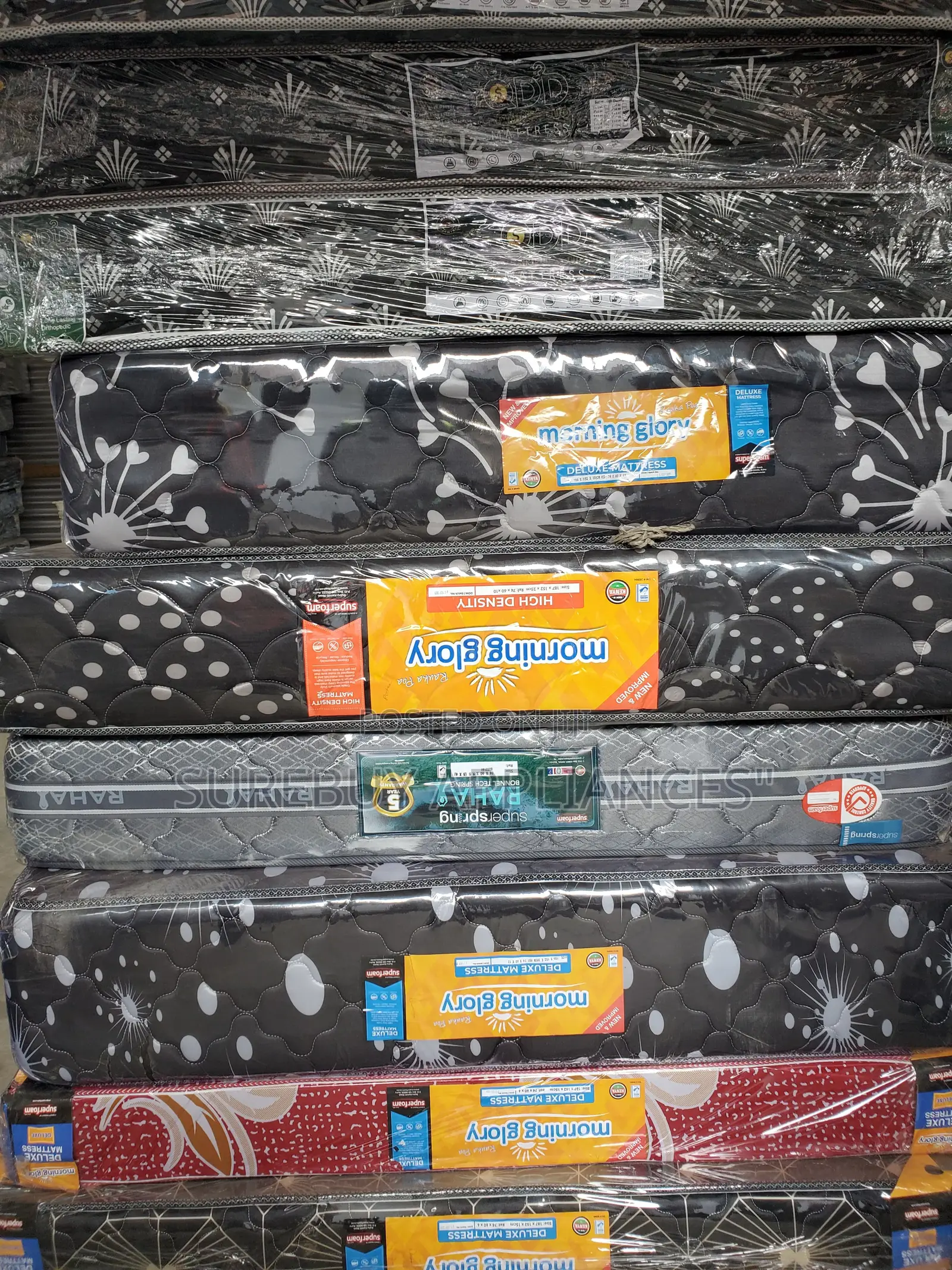 Mattress 4*6 8 Inch Density Plain Mattress