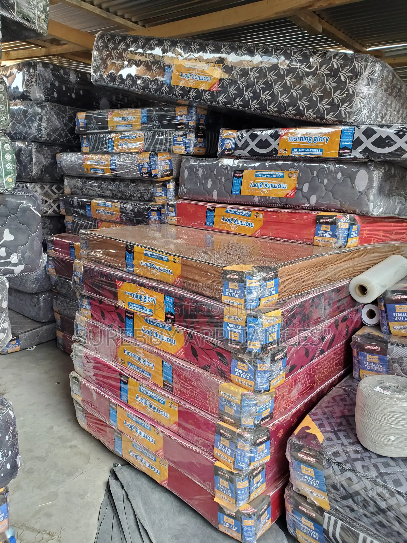 Standard 4x6 Plain Mattress 8” Density – Strong Supportive