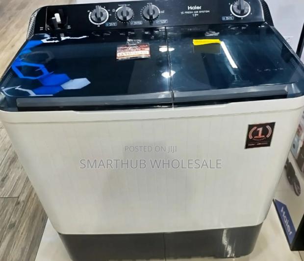 Haier 13kg Semi Automatic Twintub Washing Machine 12 Months Warranty - main view