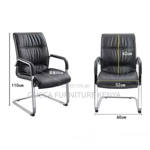 Leather Executive High-back Reception Chair