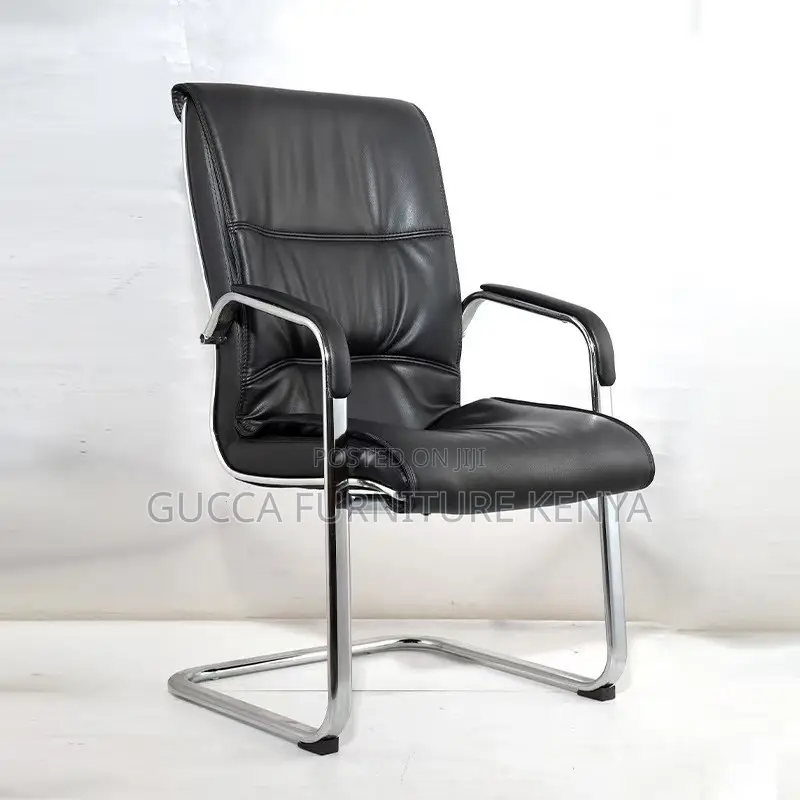 Leather Executive High-back Reception Chair