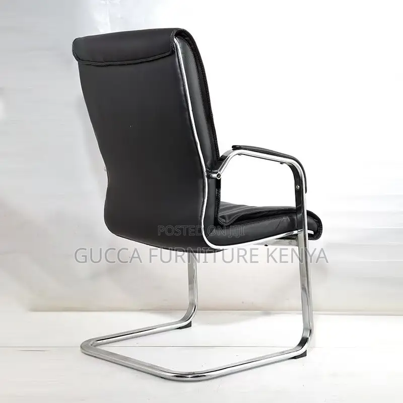 Leather Executive High-back Reception Chair