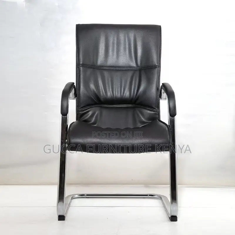 Leather Executive High-back Reception Chair