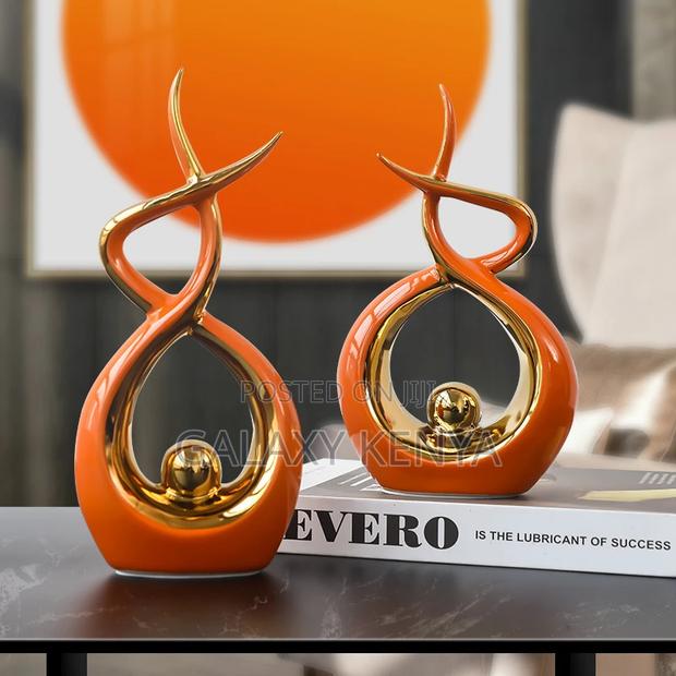 2pcs Ceramic Abstract Arts - main view