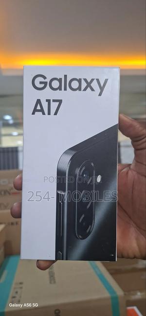 New Samsung Galaxy A17 256 GB Black - main view