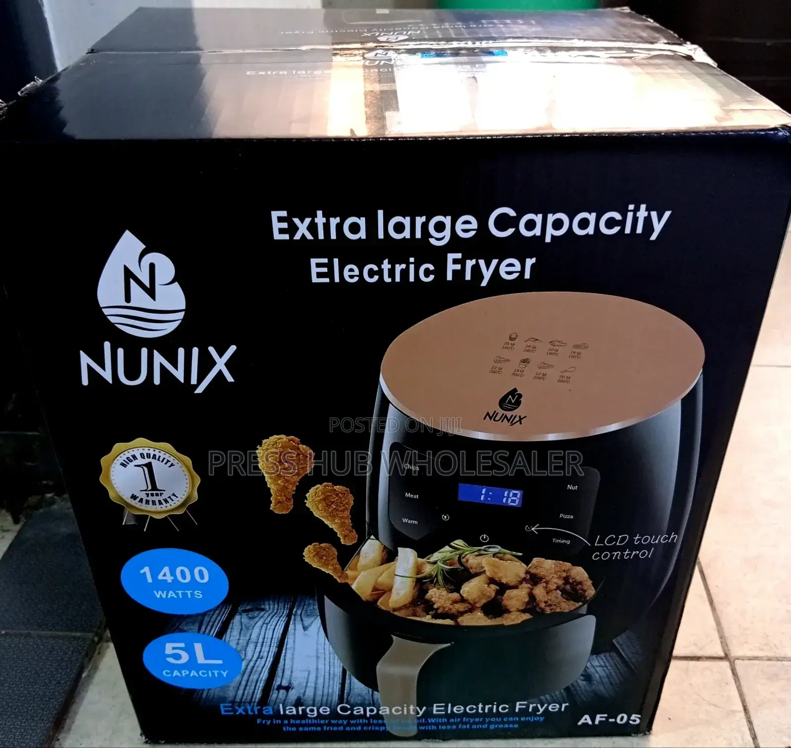 Nunix Af-05 Air Fryer.