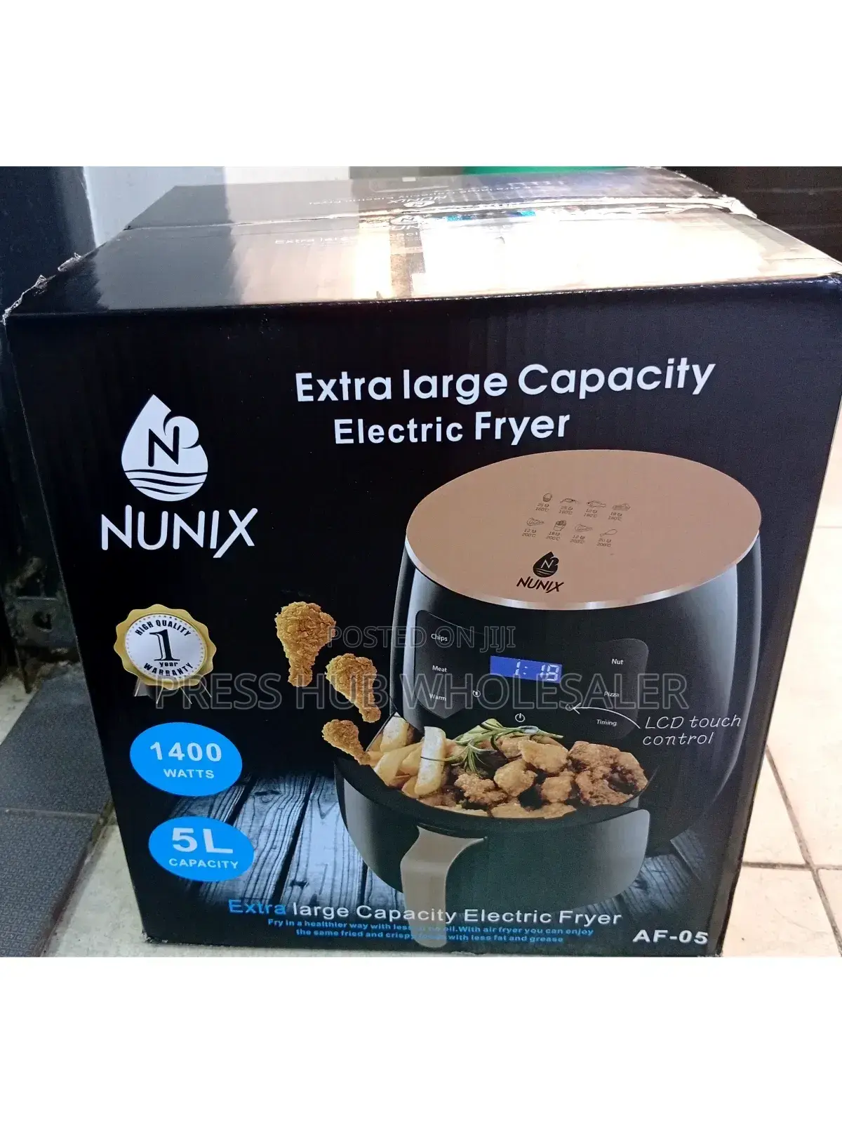 Nunix Af-05 Air Fryer.* 