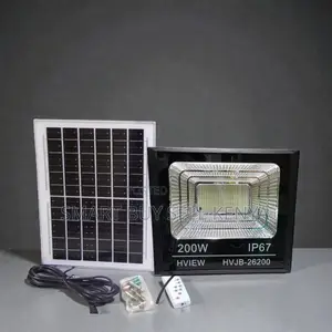 Maintenance-Free 200w Ip67 Waterproof Rating Led Solar Flood Light