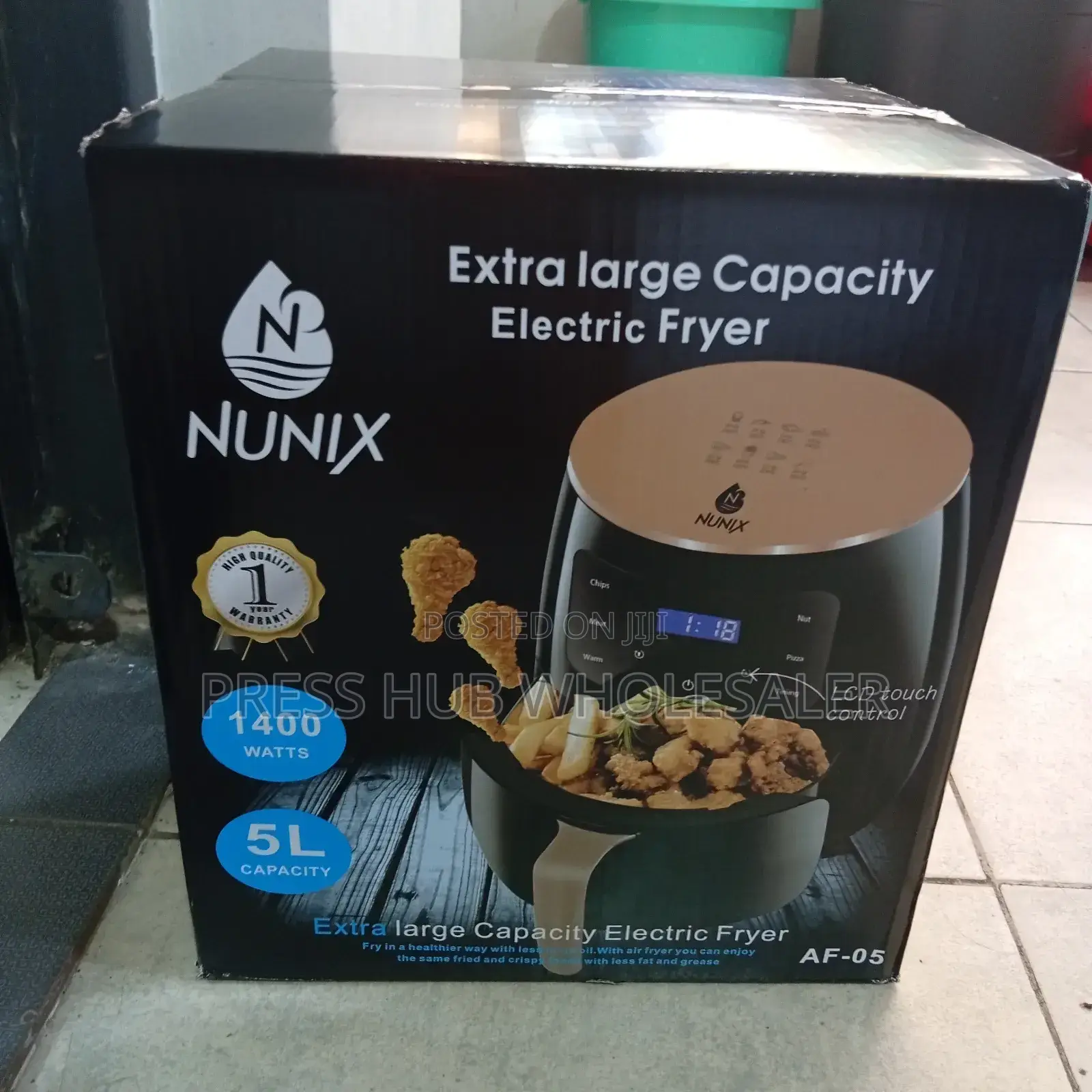 Nunix Af-05 Air Fryer.* 