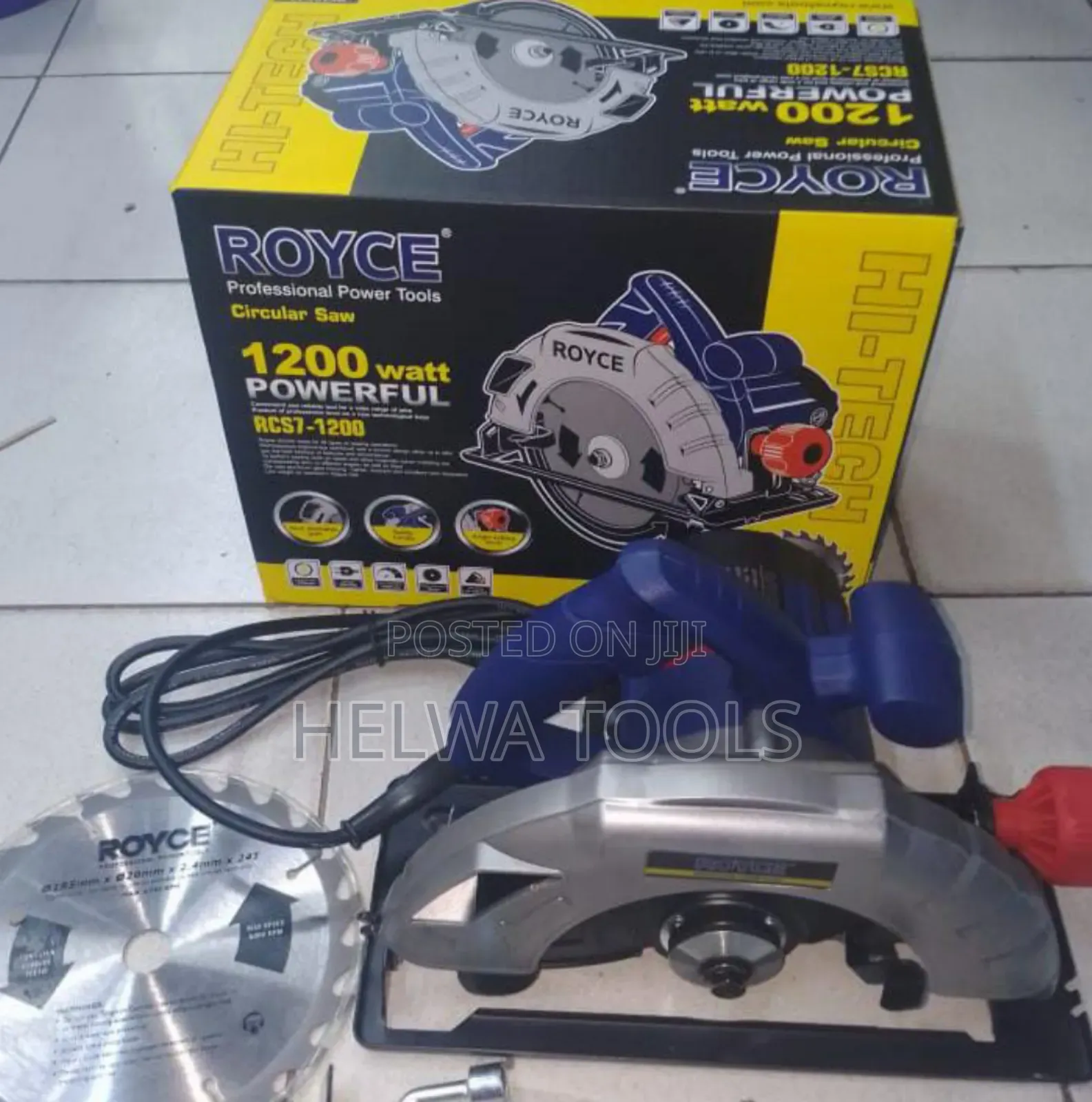 Royce Circular Saw, 1200 Watts