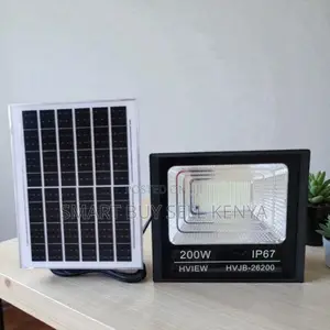 Rustproof Casing 200w Ip67 Waterproof Rating Led Solar Flood Light