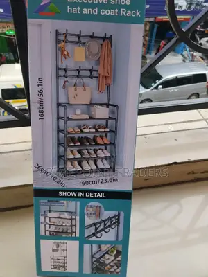 Shoe Rack With Hanger