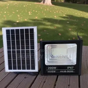 High Brightness 200w Solar Flood Light Ip67 Waterproof Long Life