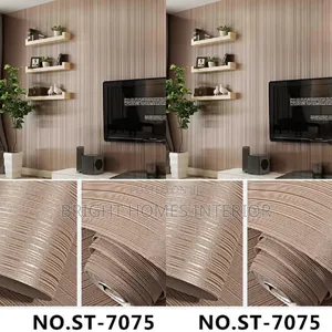 Brown Textured Grained Wallpaper