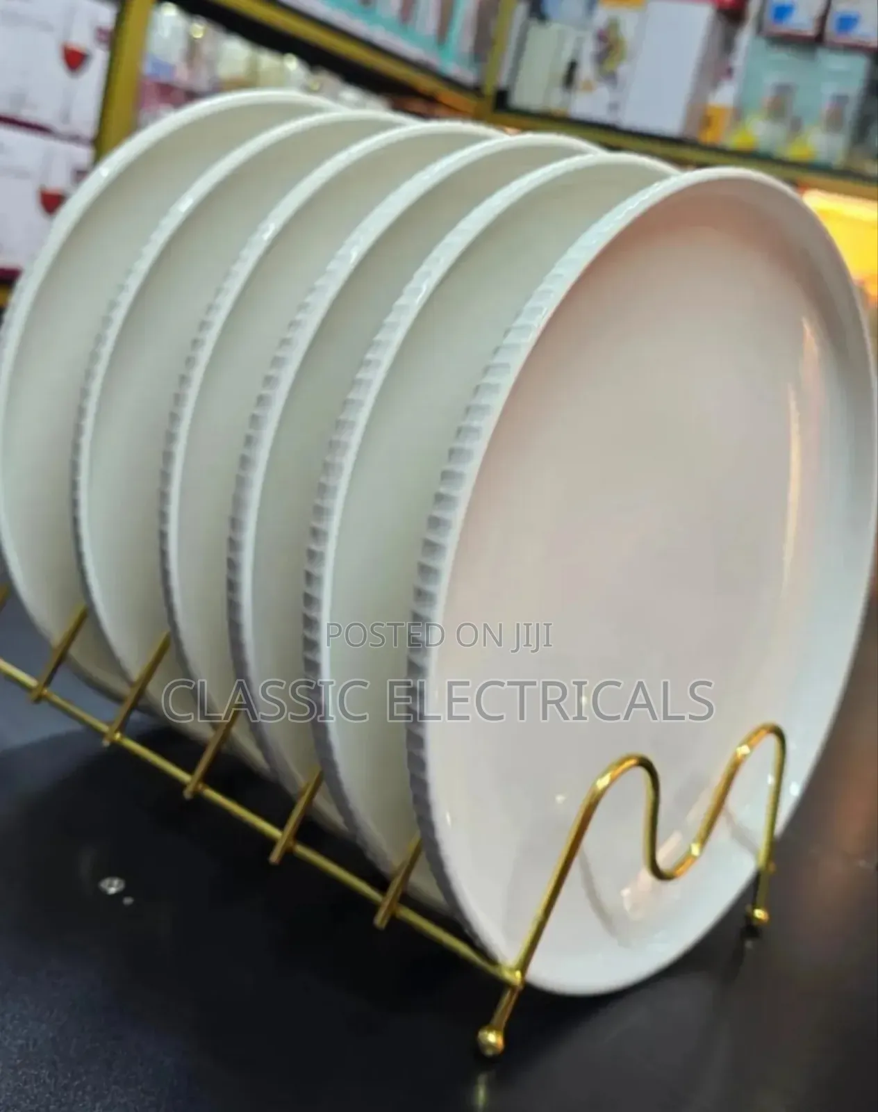 *10.5inch Japanese Rimless Plate 6pcs