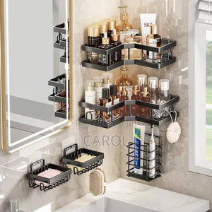 5 in 1 Corner Bathroom Organizer