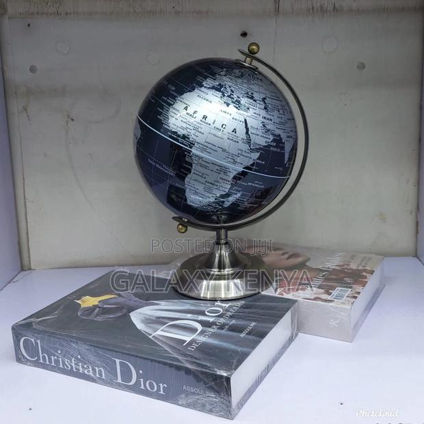 Decorative Globe Decor With World Map - main view