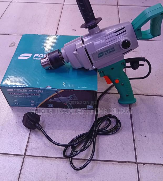 Power Action Slow Speed Drill
1200 Watts
16mm Chuck - main view