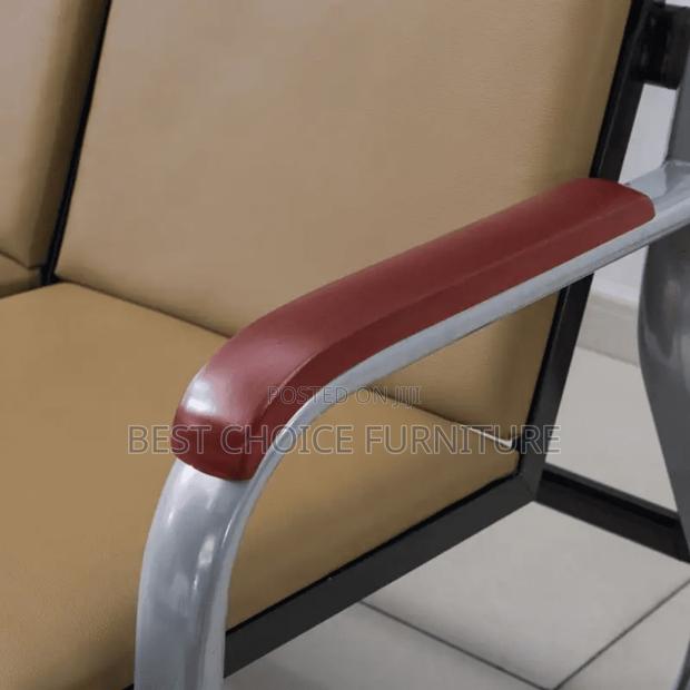 Office Sofa Sets; Stylish Brown 5-Seater Office Sofa for Workspaces - thumbnail 10