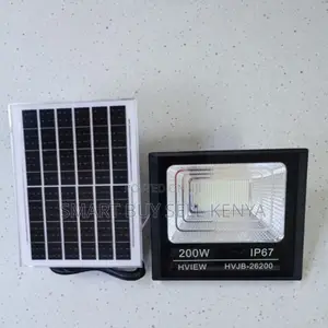 High Power 200w Solar Flood Light Ip67 Waterproof Longer Lifespan
