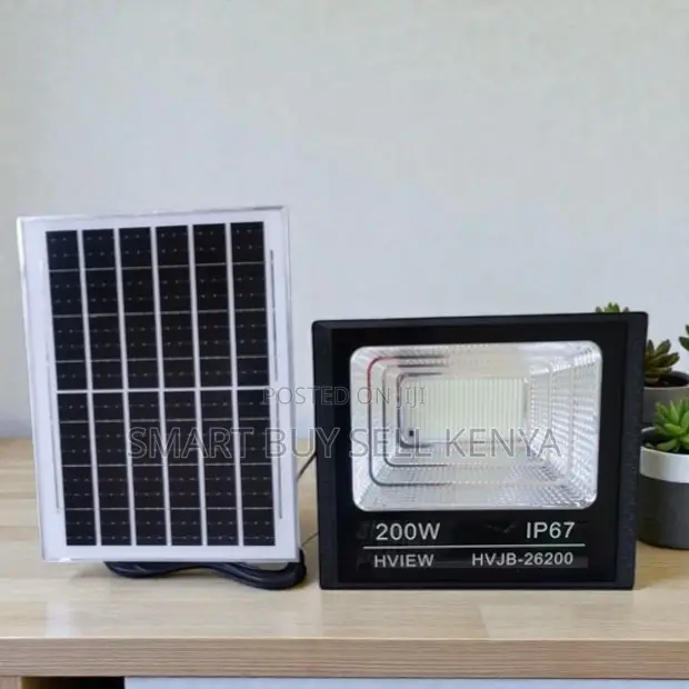 Ip67 Waterproof 200w Solar Flood Light Rustproof and Maintenance-Free