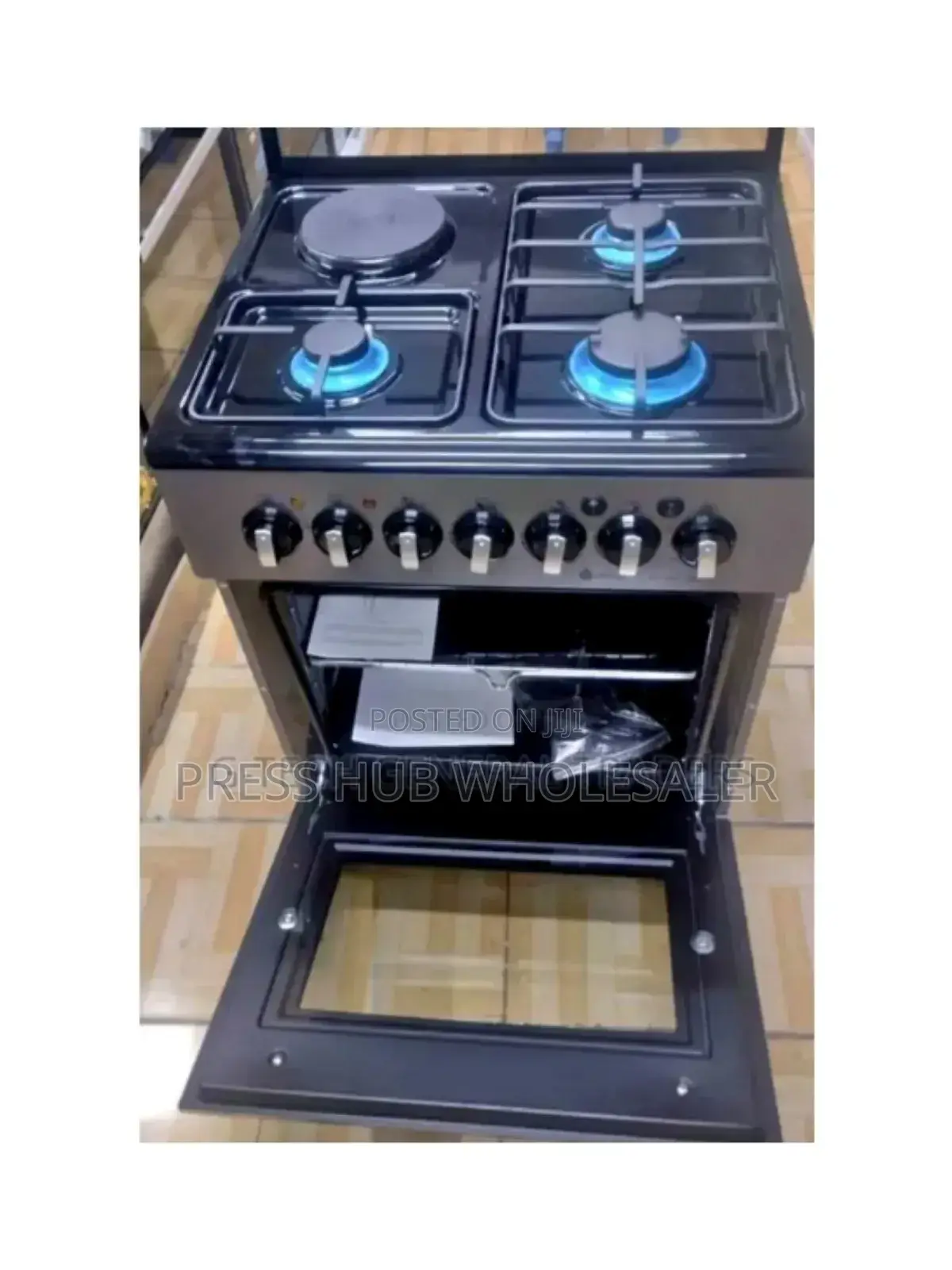 Nunix 50x55 3g+1e Free-Standing Cooker.