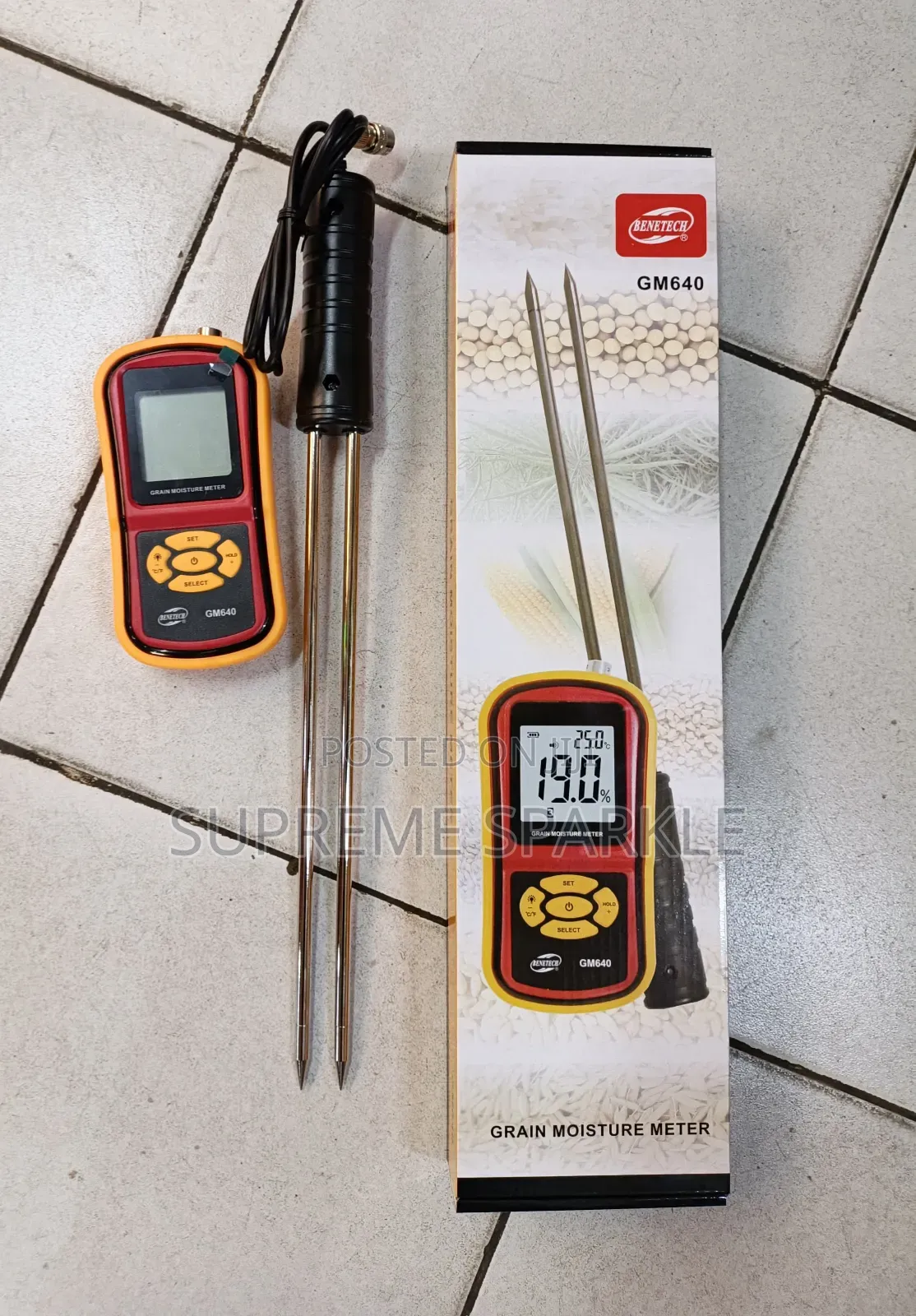 Benetech Gm640 Grain Moisture Meter,