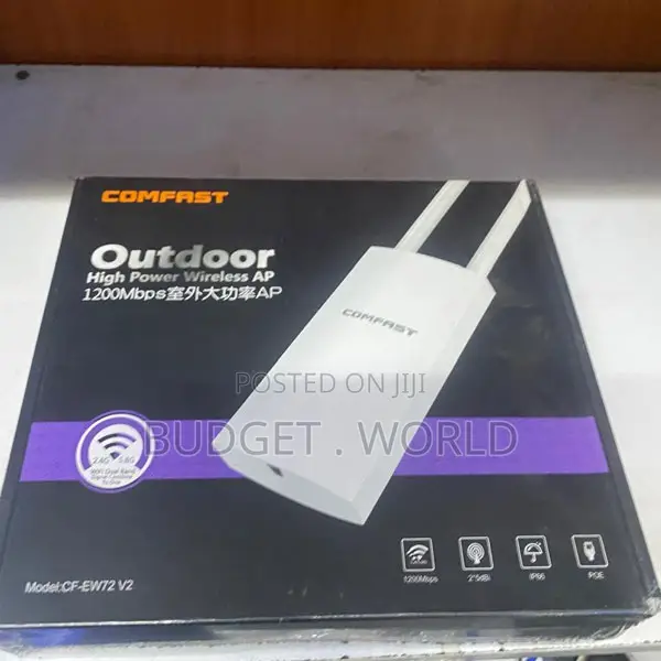 . Weather Resistant Outdoor Wireless Access Point