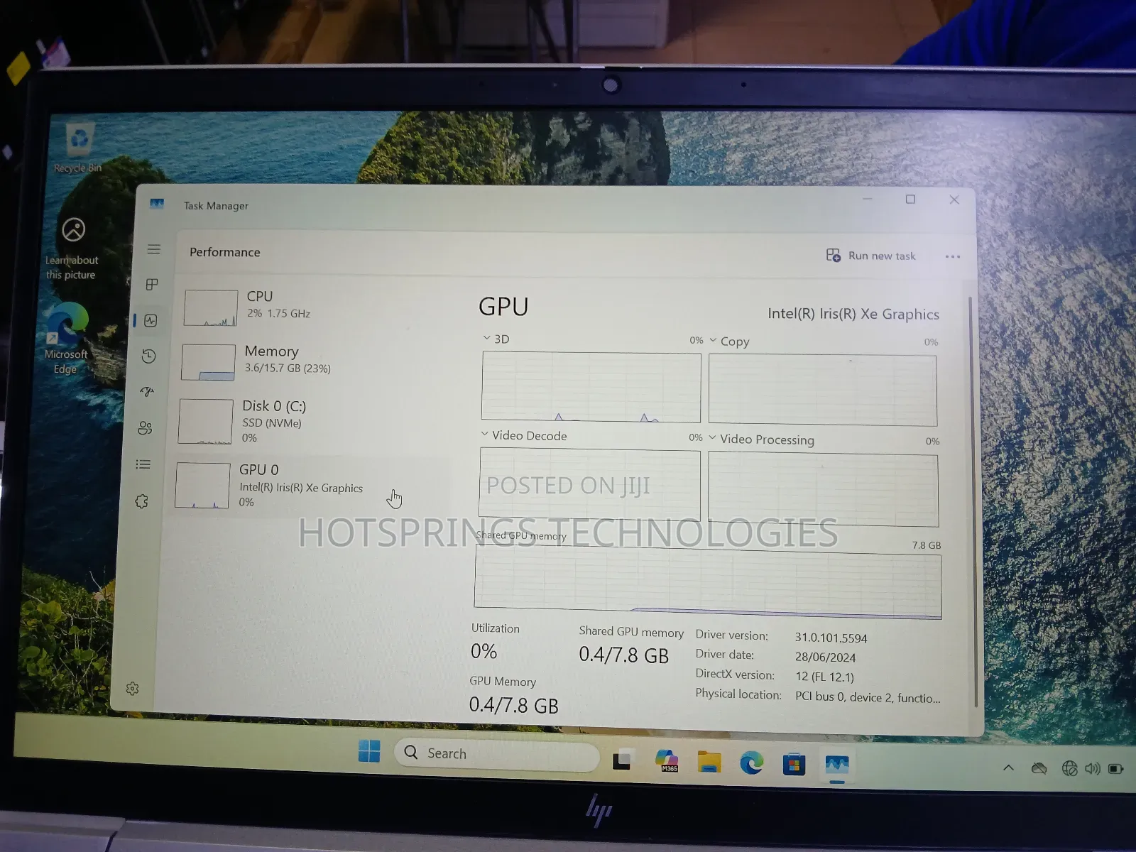 Laptop HP EliteBook 840 G8 16GB Intel Core i5 SSD 256GB
