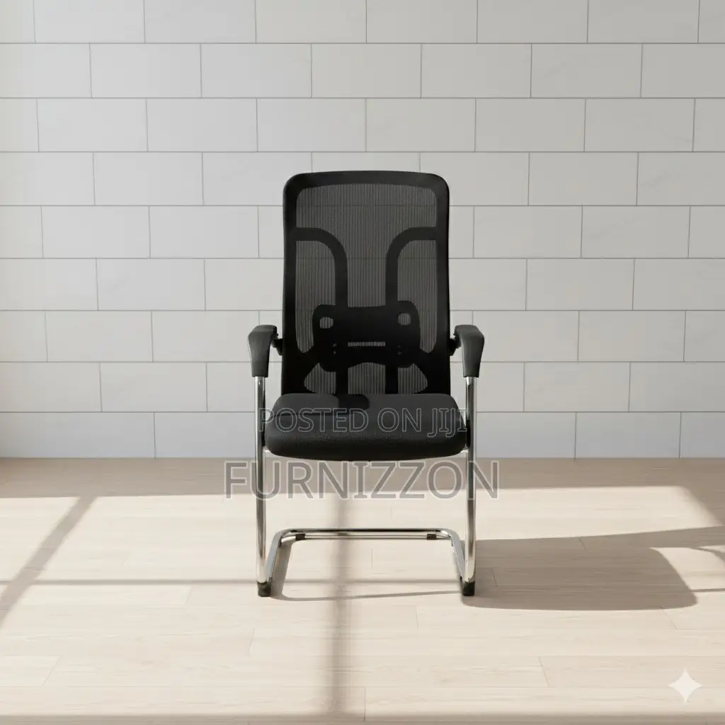 Comfortable Mesh Sled Base Conference Seat