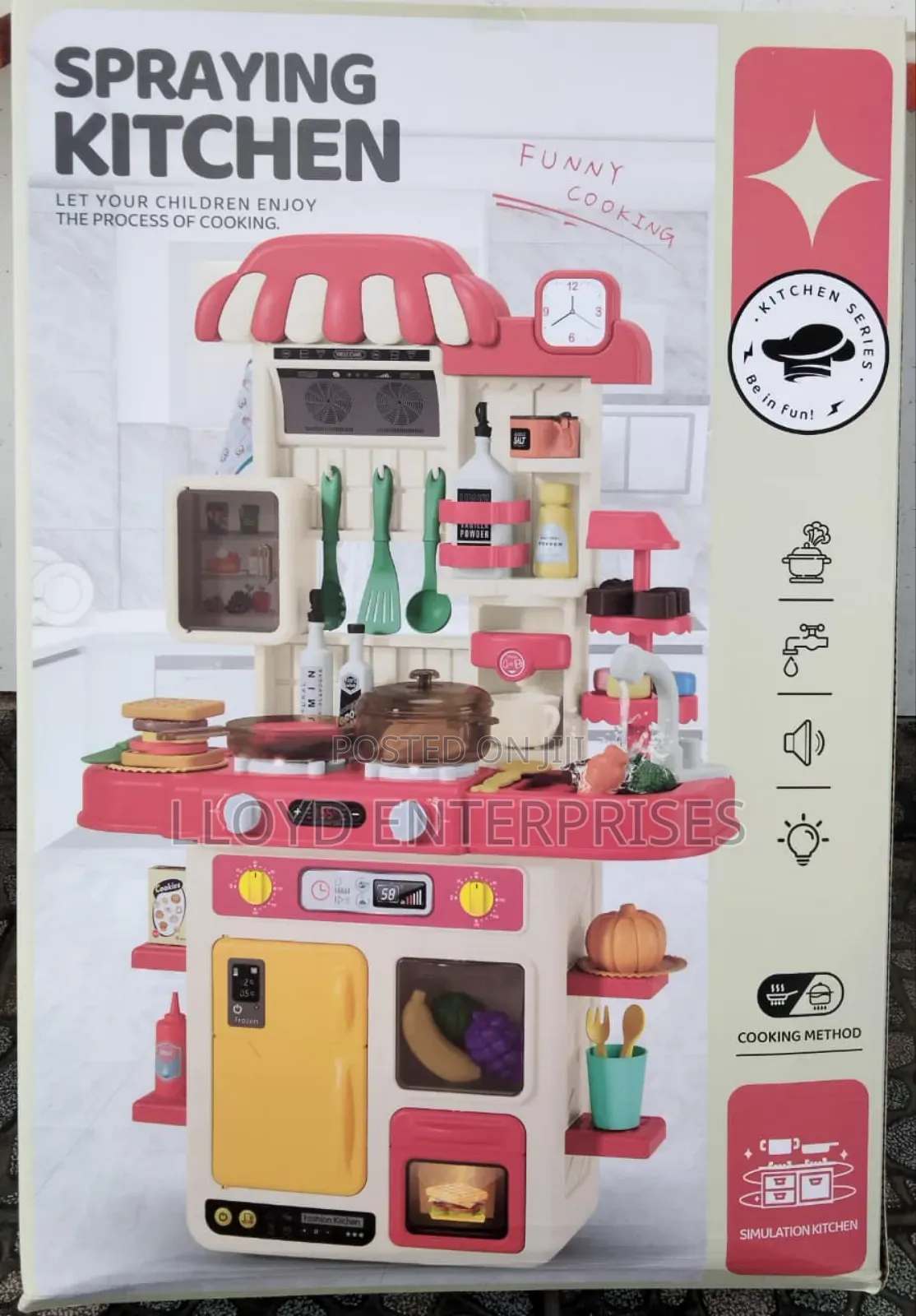 Kids Spraying Kitchen Set
