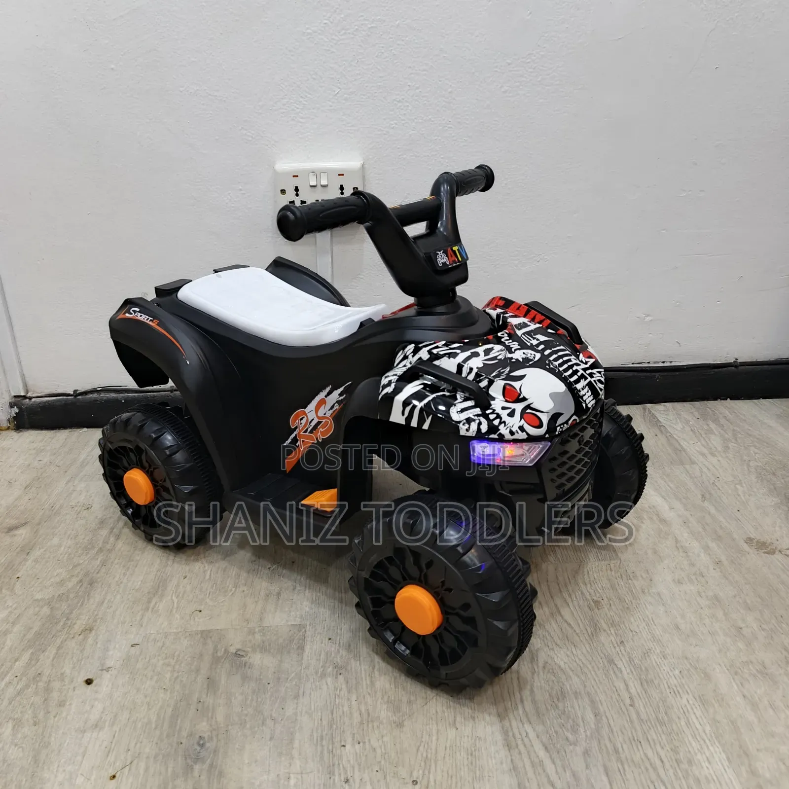 Electric 4-Wheel Bike for Kids