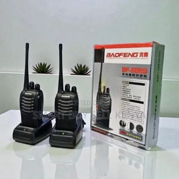 Portable Baofeng Bf-888s Handheld 16 Channel Long Range Radio Call