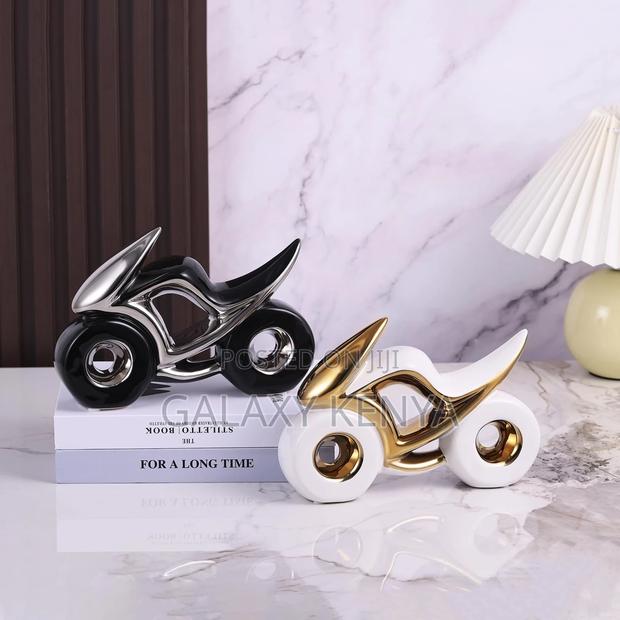 Ceramic Motorbikes Decor