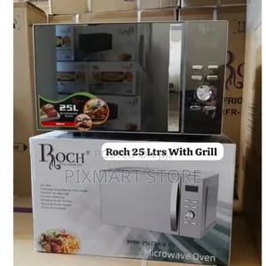 Roch 25l Microwave Oven With Grill – RMW-25lc8a-B (S), 5 Power Levels