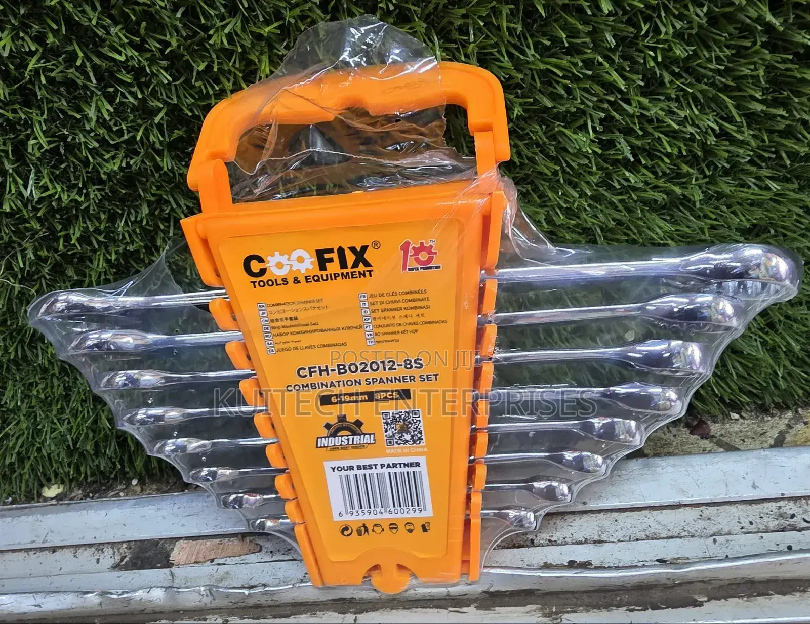 Combination Spanner Set/ Coofix 8pcs Spanner Set