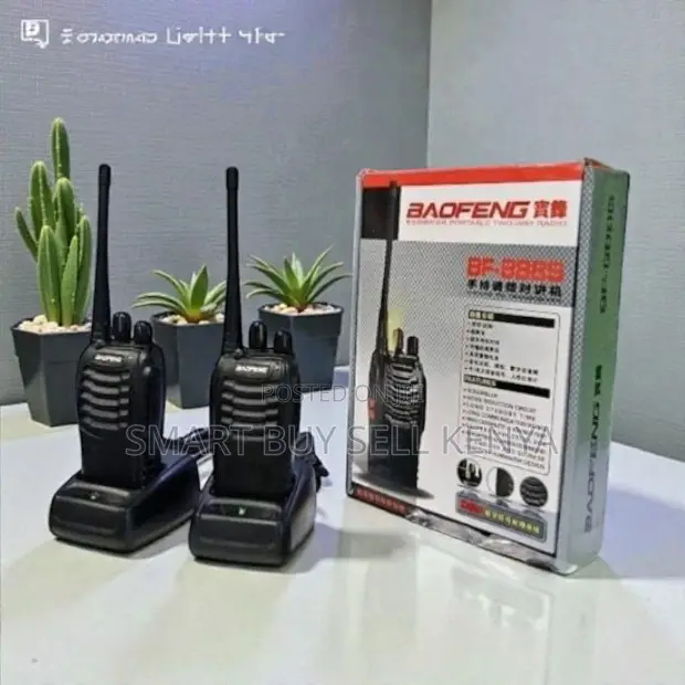 Baofeng Bf-888s 5km Long Range Walkie Talkie 16 Channel Security Radio