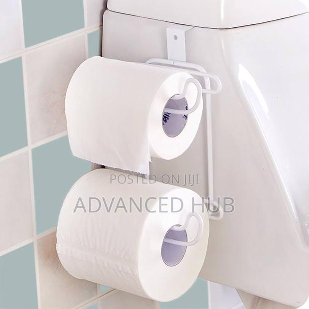 Multifunction Double Toilet Roll Holder - main view