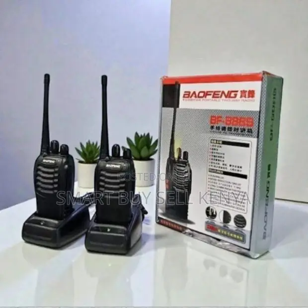 Baofeng Bf-888s Portable Two Way Radio Rechargeable Long Range Device