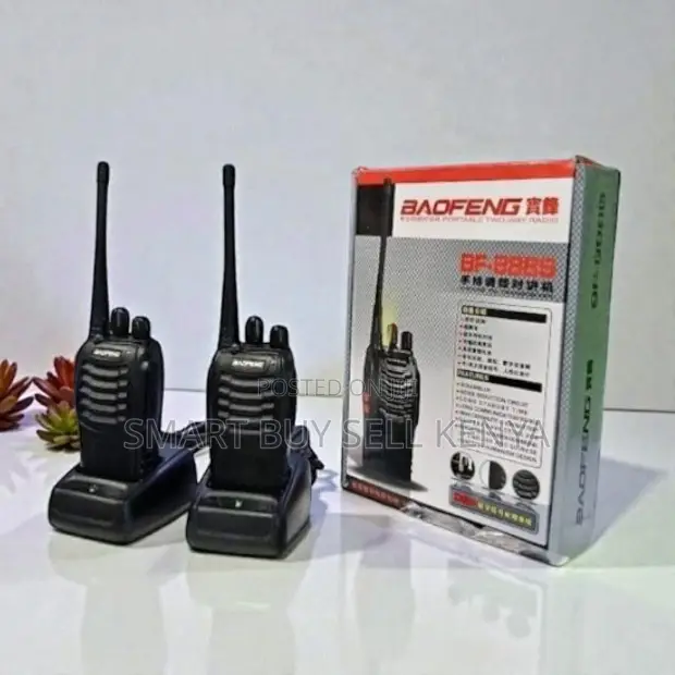 Baofeng Bf-888s 16 Channel Handheld Walkie Talkie for Security Teams