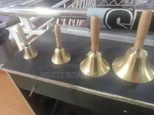 Multiple Size Golden Bells for Sale-8cm Diameter