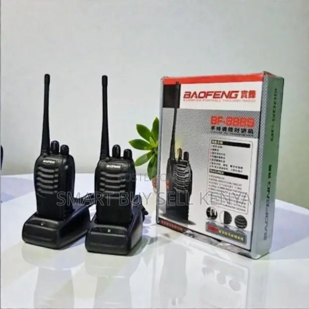 Baofeng Bf-888s 16ch Rechargeable Two Way Radio Handheld Transceiver
