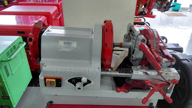 Heavy Duty 1⁄2inch to 4inch Pipe Threader Machine Electric Powered. - thumbnail 2