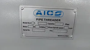 Heavy Duty 1⁄2inch to 4inch Pipe Threader Machine Electric Powered.