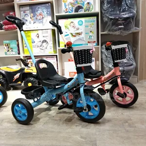 Kids Balance Push Tricycles