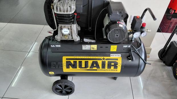 Nuair 100l Italian Air Compressor Machine. - thumbnail 3